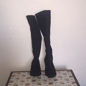 Suede Boots with 3” heels
